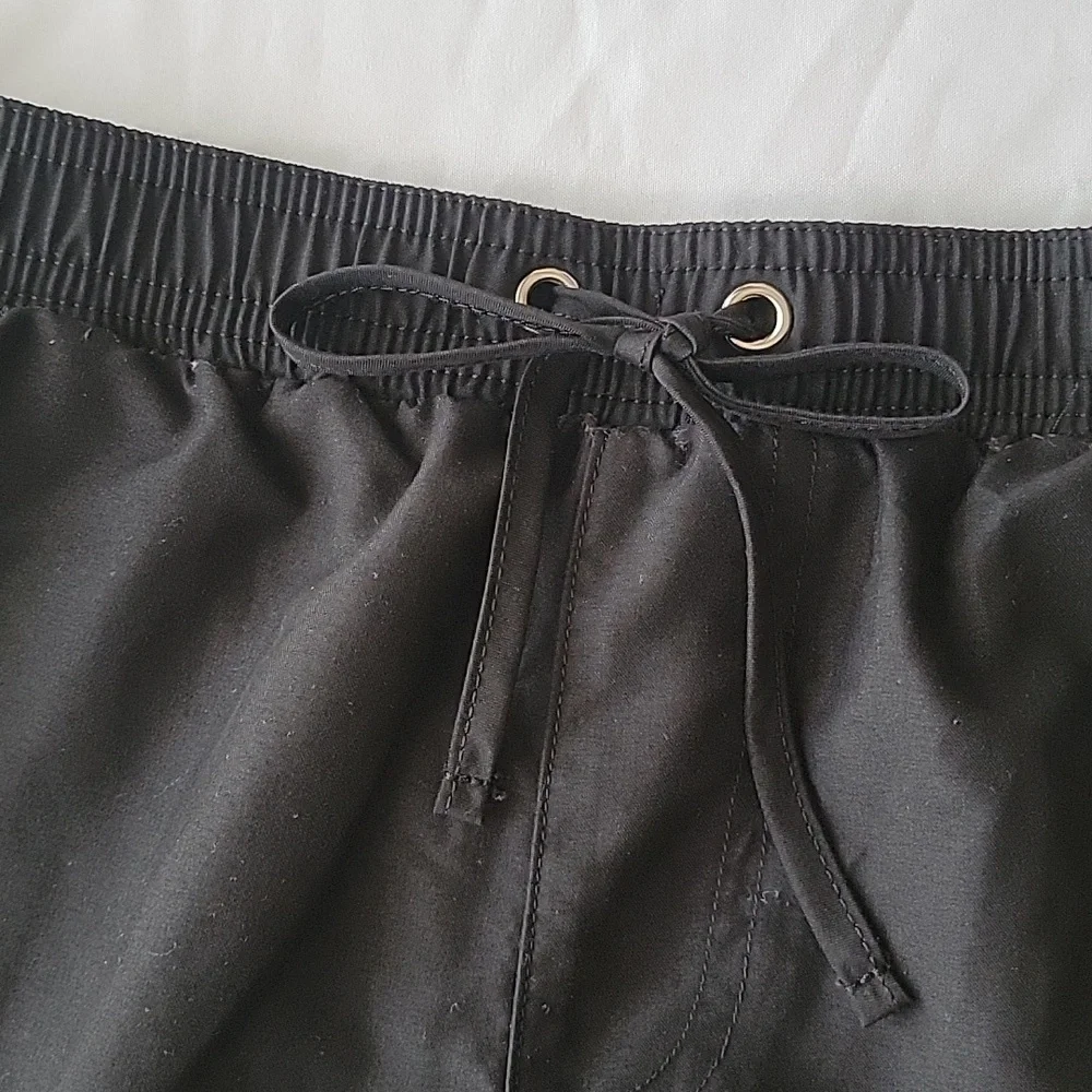 Black Athletic Shorts Lined Merona Womens Size Medium